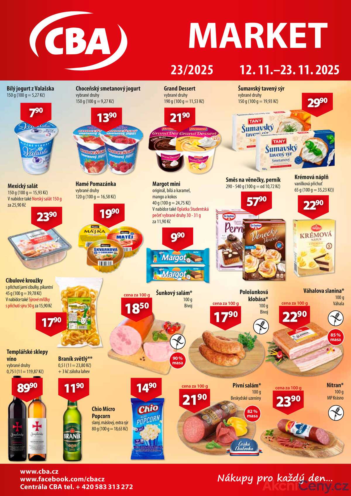 CBA Market od 12.11. do 23.11.2025 strana 1