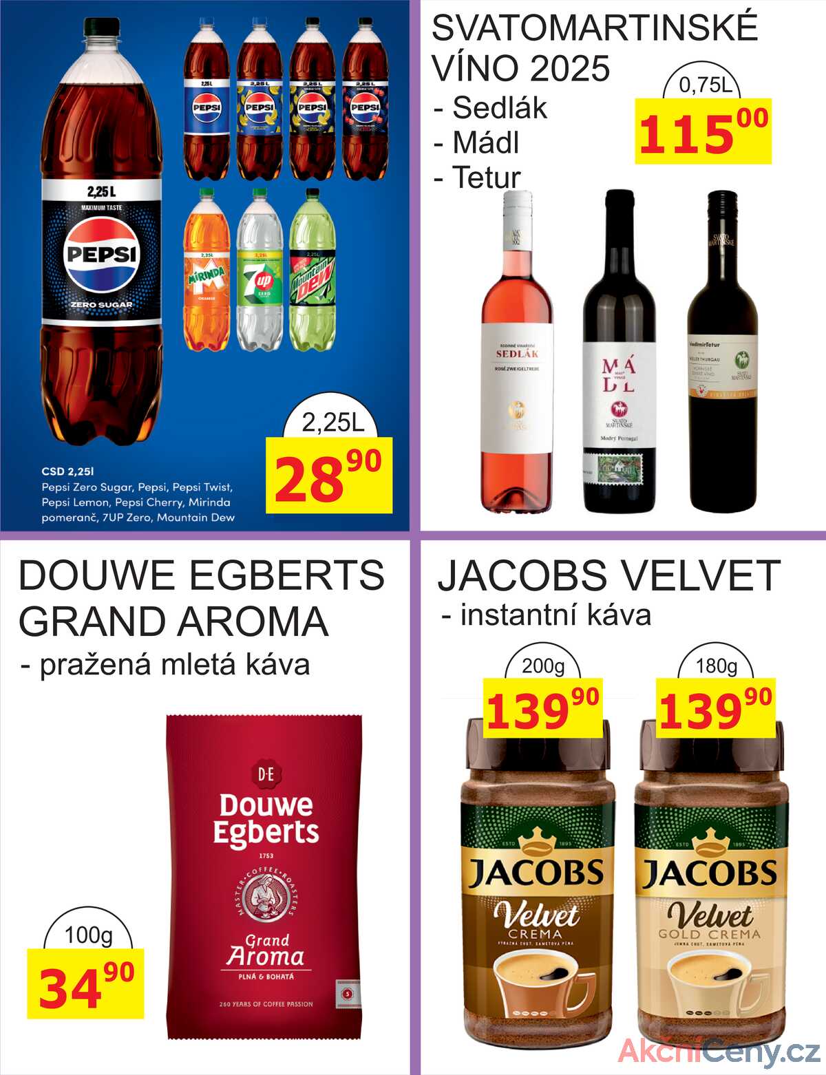 BENE Nápoje od 1.11. do 30.11.2025 strana 3