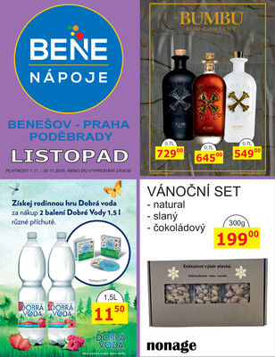 BENE NÁPOJE letáky