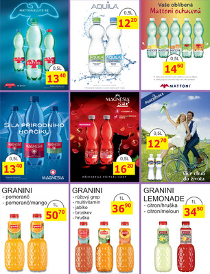 BENE Nápoje od 1.11. do 30.11.2025