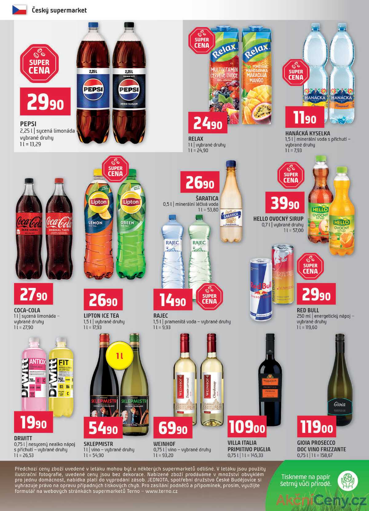 Terno České Budějovice, Třeboň, Trhové sviny, Bechyně, Týn nad Vltavou od 5.11. do 11.11.2025 strana 12