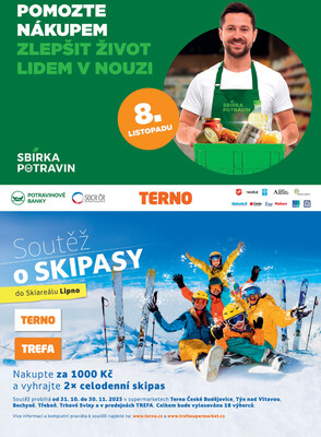 Terno České Budějovice, Třeboň, Trhové sviny, Bechyně, Týn nad Vltavou od 5.11. do 11.11.2025