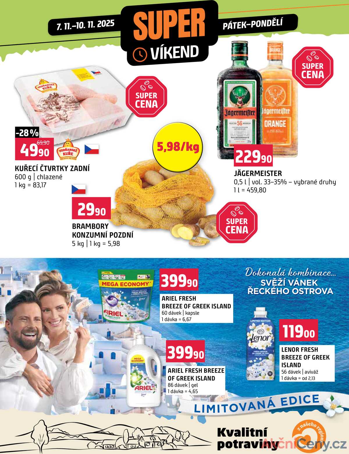 Terno Víkendová akce od 7.11. do 10.11.2025 strana 1