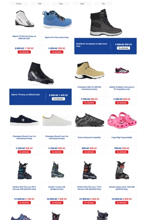 Intersport Boty - 31. 10. 2025