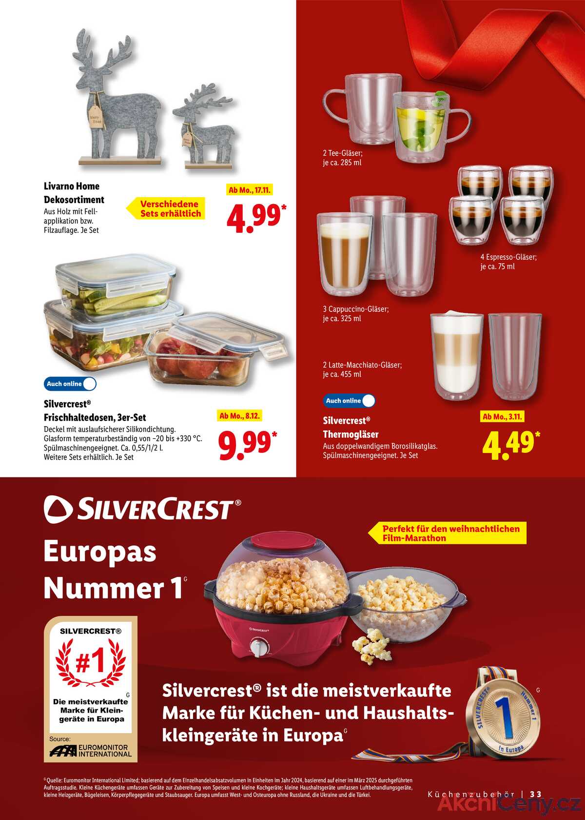 Magazín Lidl Německo 31.10.-27.12.2025 - Dárkový časopis strana 33