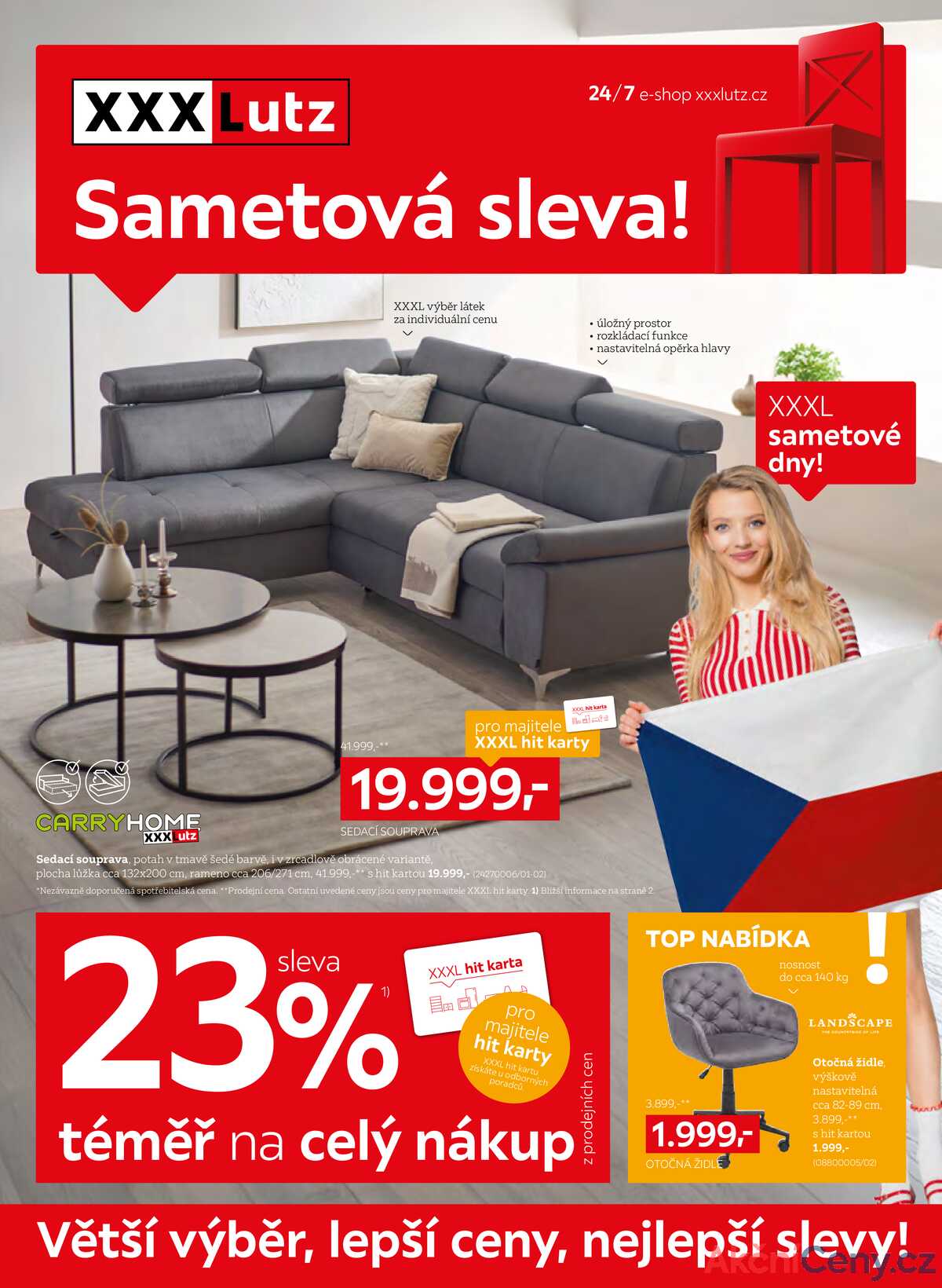 XXXLutz od 3.11. do 16.11.2025 strana 1