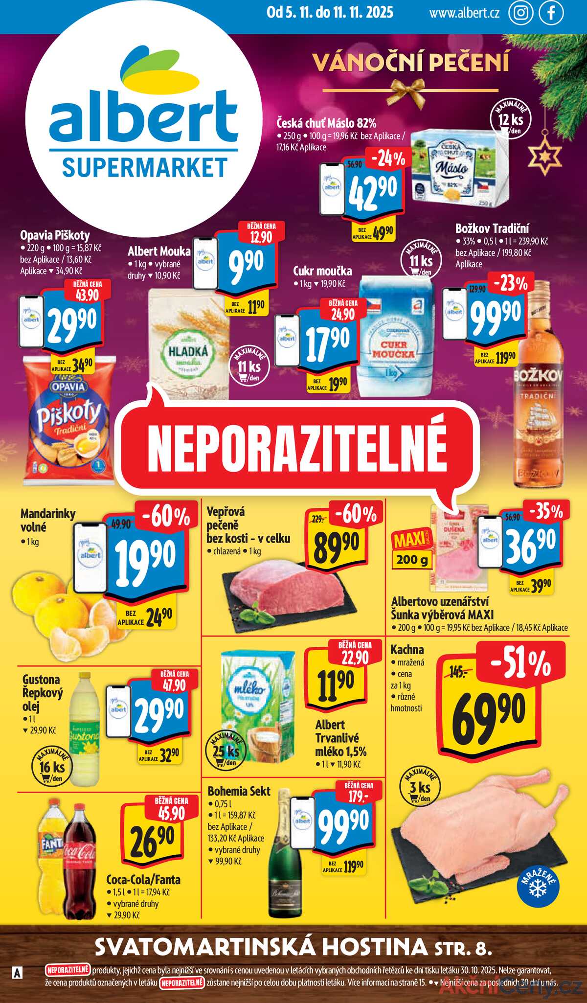 Albert Supermarket od 5.11. do 11.11.2025 strana 1