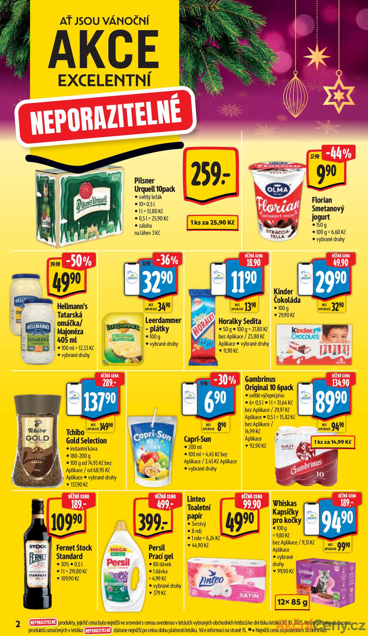 Albert Supermarket od 5.11. do 11.11.2025 strana 2