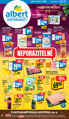 Leták Albert Supermarket Jihomoravský od 5.11. do 11.11.2025
