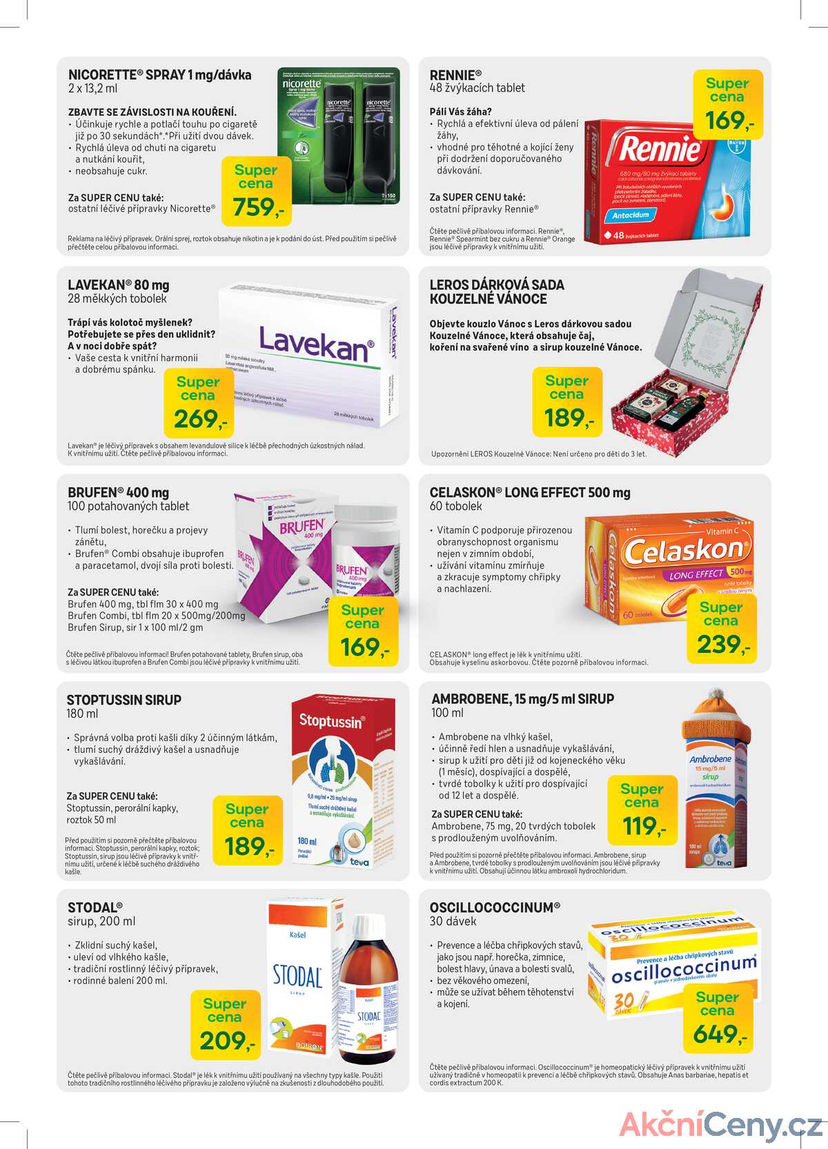 Lékárna LEMON od 10.11. do 31.12.2025 strana 3