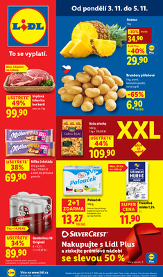 Lidl od 3.11. do 5.11.2025