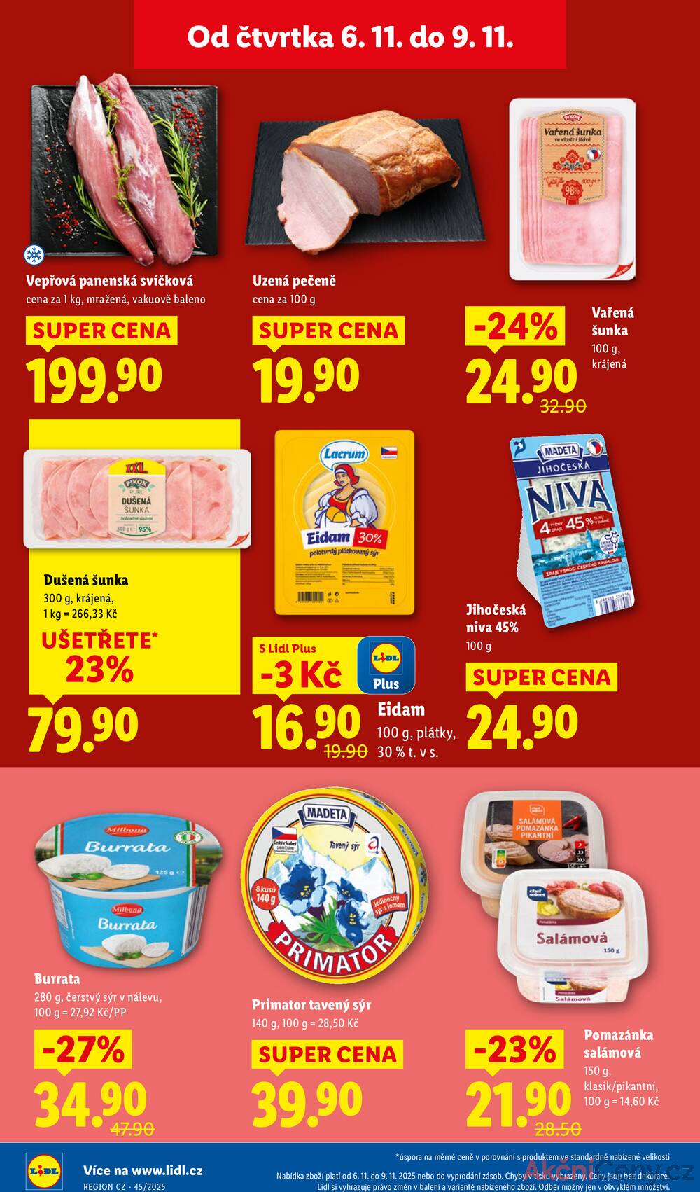 Leták Lidl
platný do 9.11.2025 - strana 16