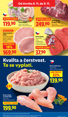 Lidl Čtvrtek od 6.11. do 9.11.2025