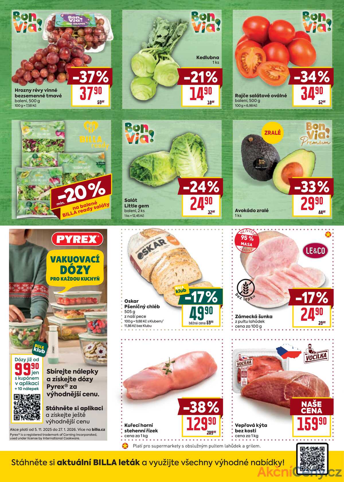 Billa malý leták od 5.11. do 11.11.2025 strana 2