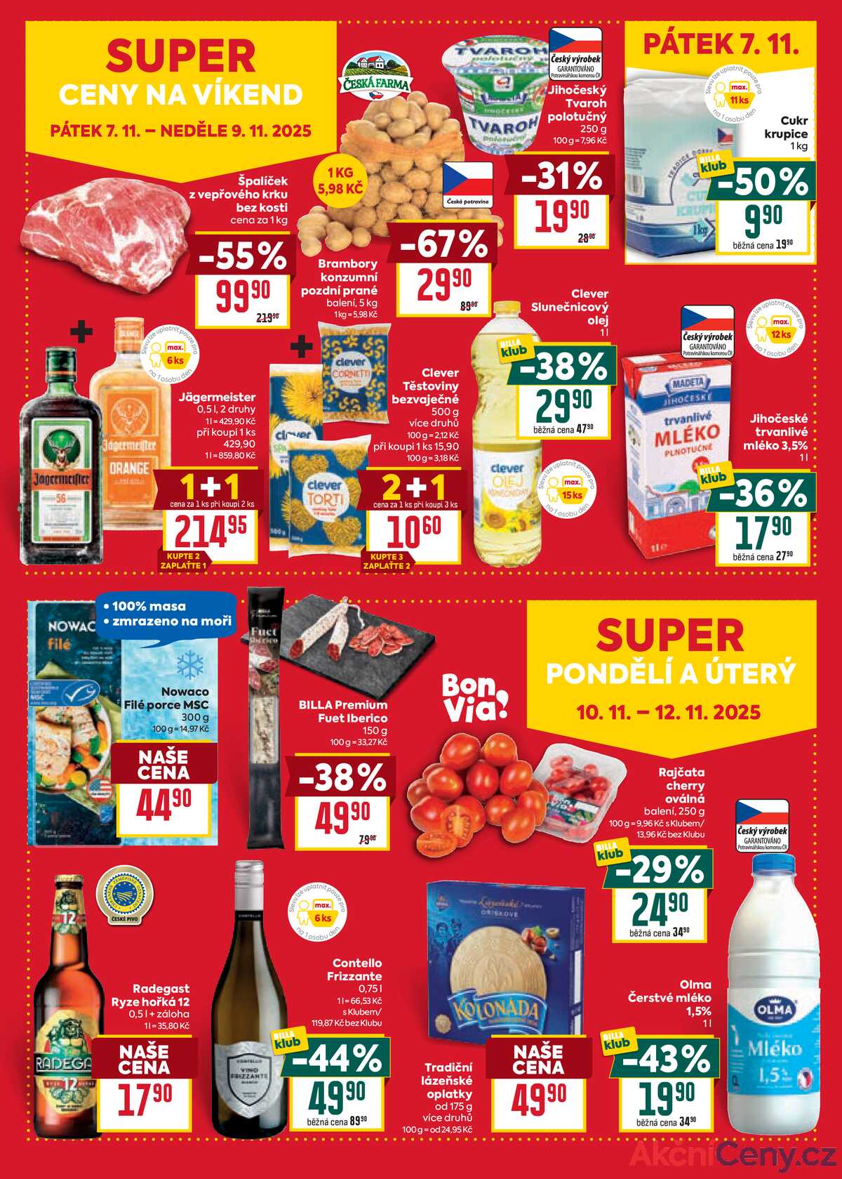 Billa malý leták od 5.11. do 11.11.2025 strana 4