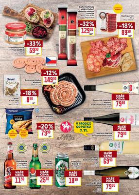 Billa  od 5.11. do 11.11.2025