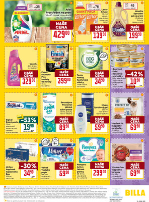 Billa  od 5.11. do 11.11.2025