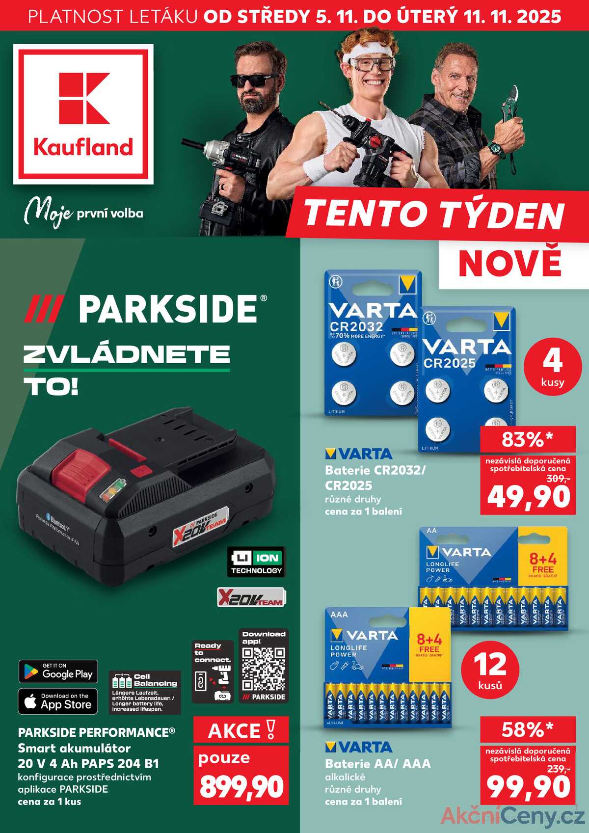Kaufland Nonfood 5.11. - 16.11. strana 1