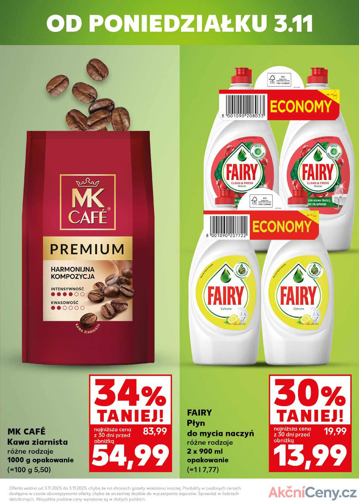 Leták Kaufland Polsko 3.11.-5.11.2025 - Silný start strana 3