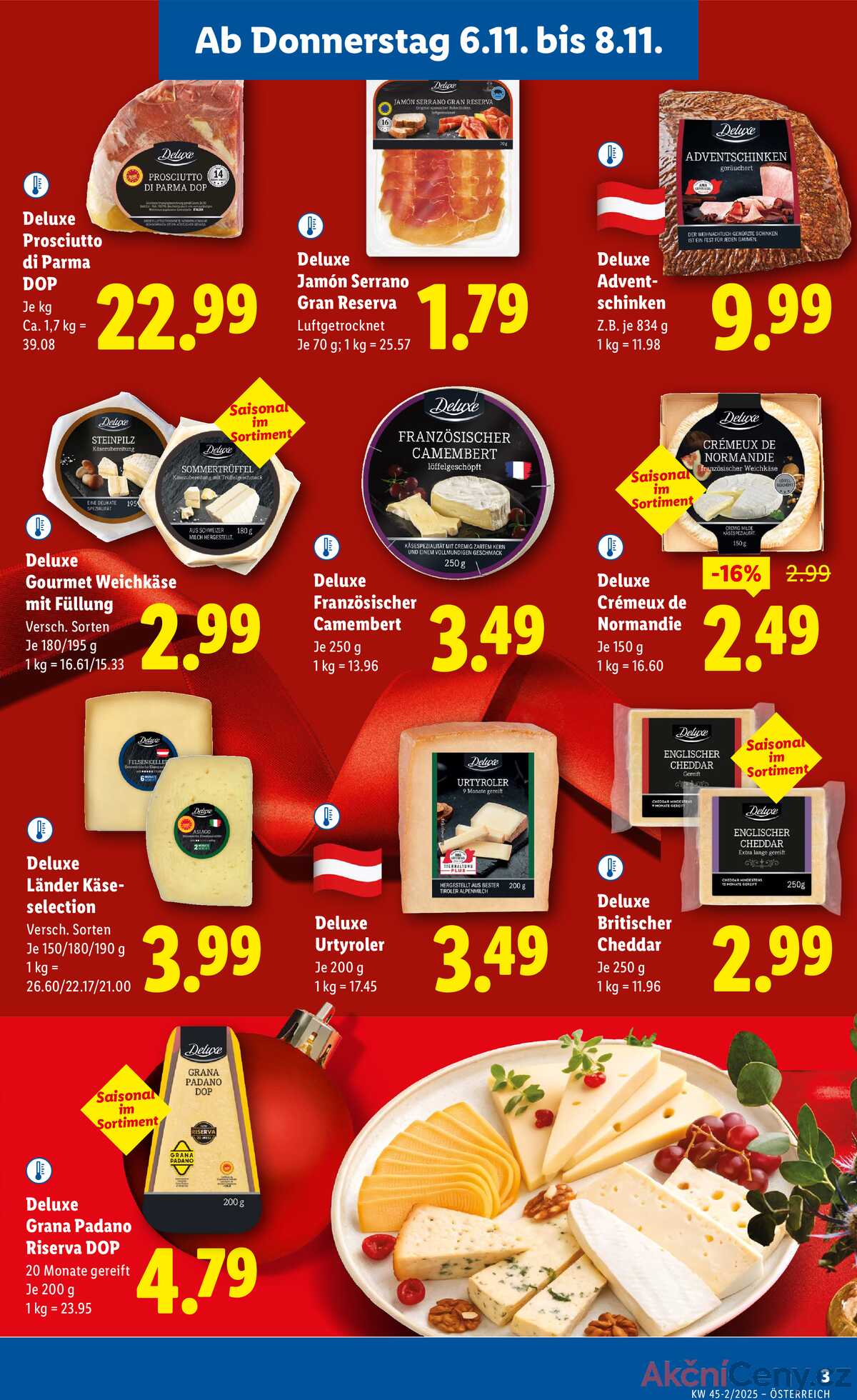 Leták Lidl Rakousko 6.11.-12.11.2025 strana 3