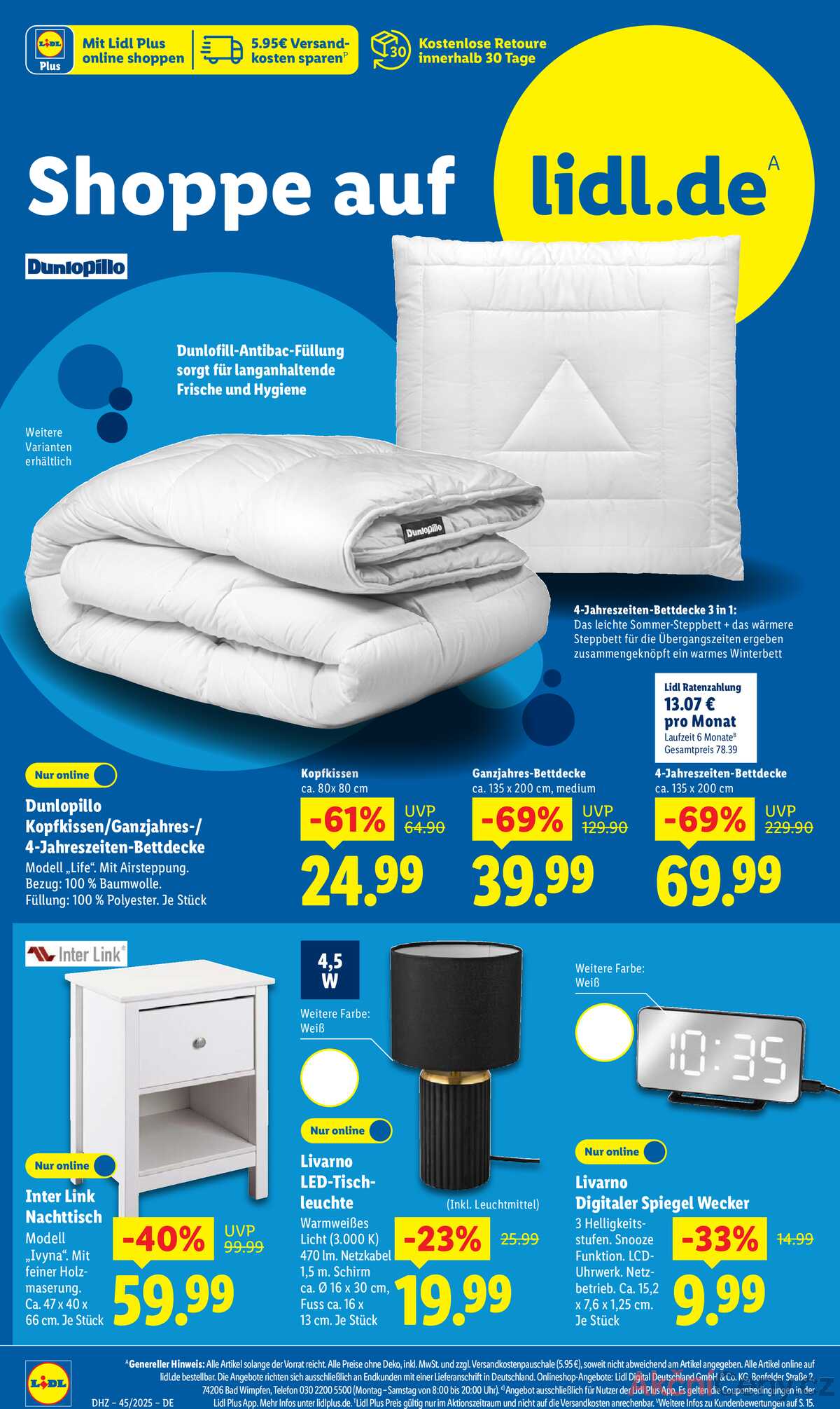 Leták Lidl Německo 3.11.-8.11.2025 strana 4