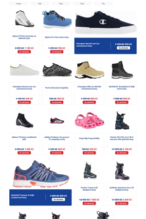 Intersport Boty - 2. 11. 2025