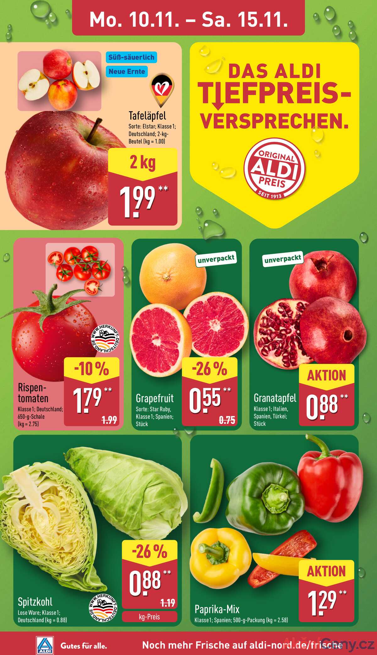 Leták ALDI Německo 10.11.-16.11.2025 strana 2