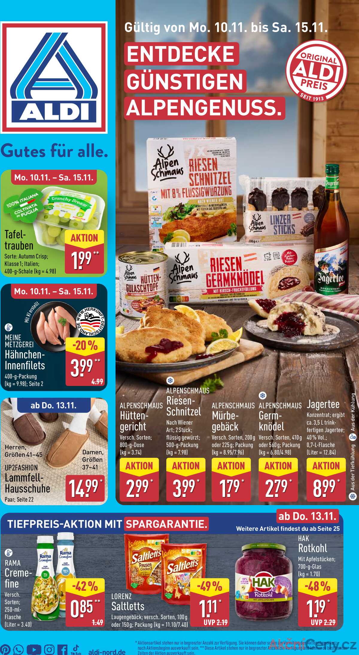 Leták ALDI Německo 10.11.-16.11.2025 strana 5