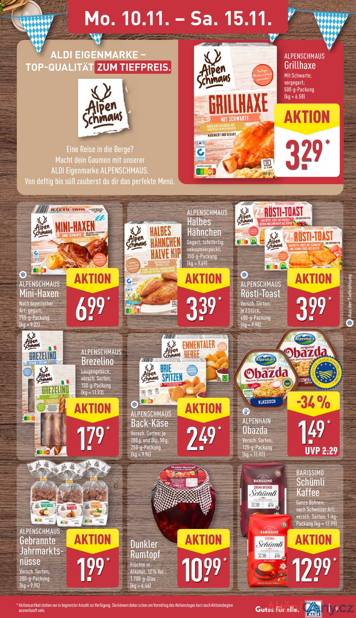 Leták ALDI Německo 10.11.-16.11.2025 strana 13