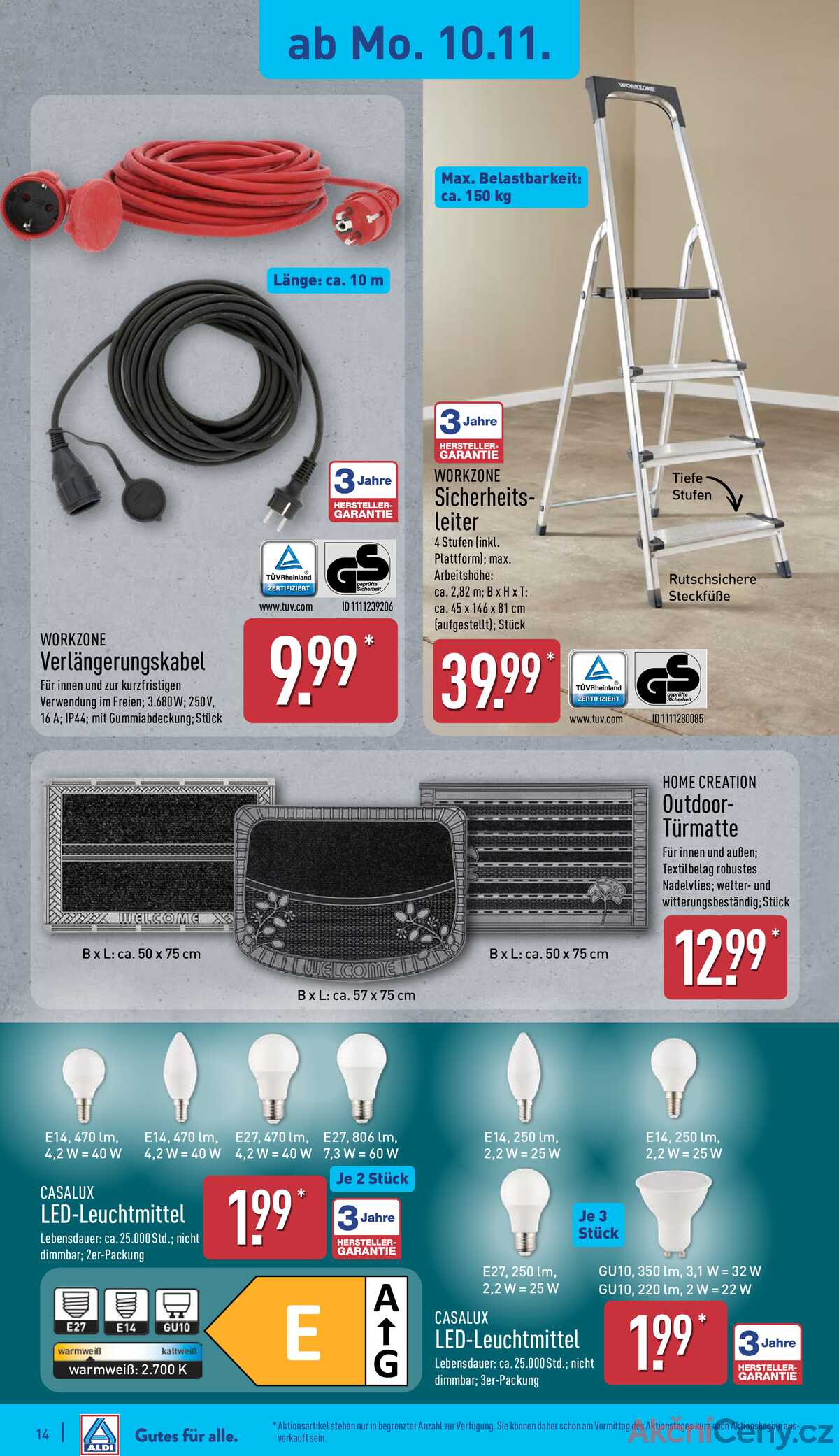 Leták ALDI Německo 10.11.-16.11.2025 strana 18