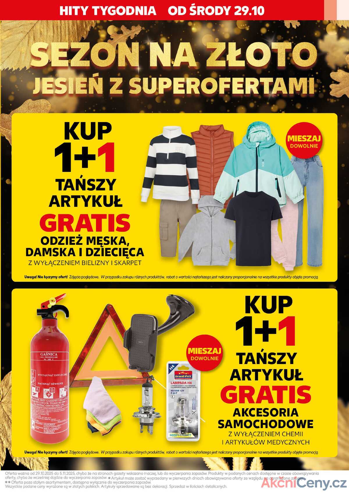 Leták Kaufland Polsko 29.10.-5.11.2025 strana 3