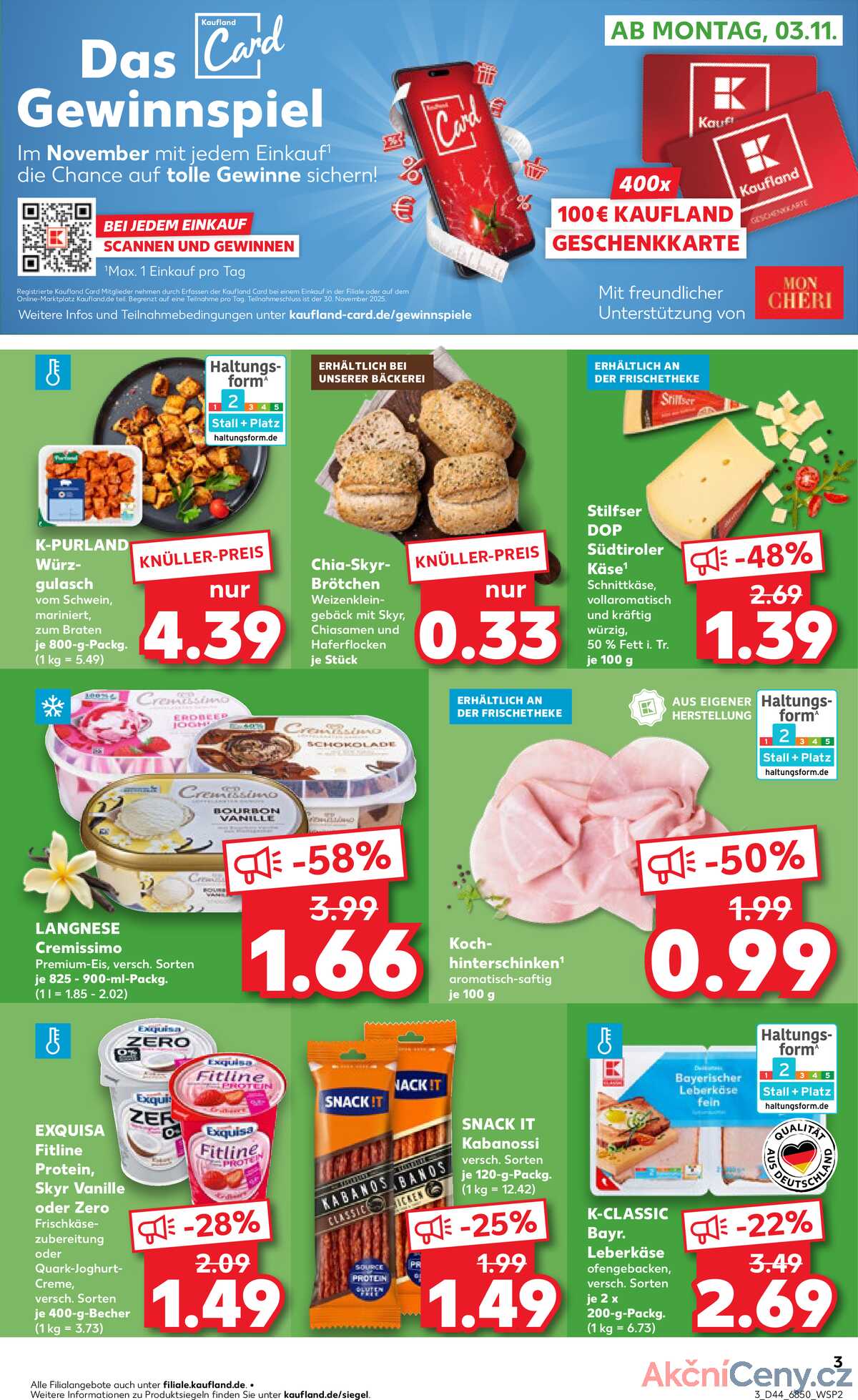 Leták Kaufland Německo 2.11.-5.11.2025 strana 3