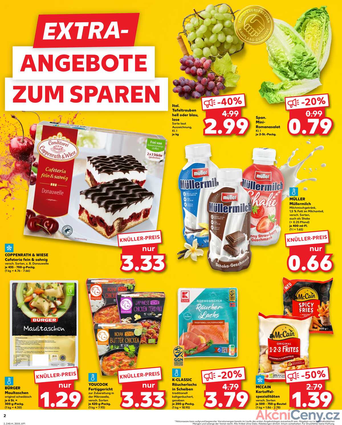 Leták Kaufland Německo 6.11.-12.11.2025 strana 2