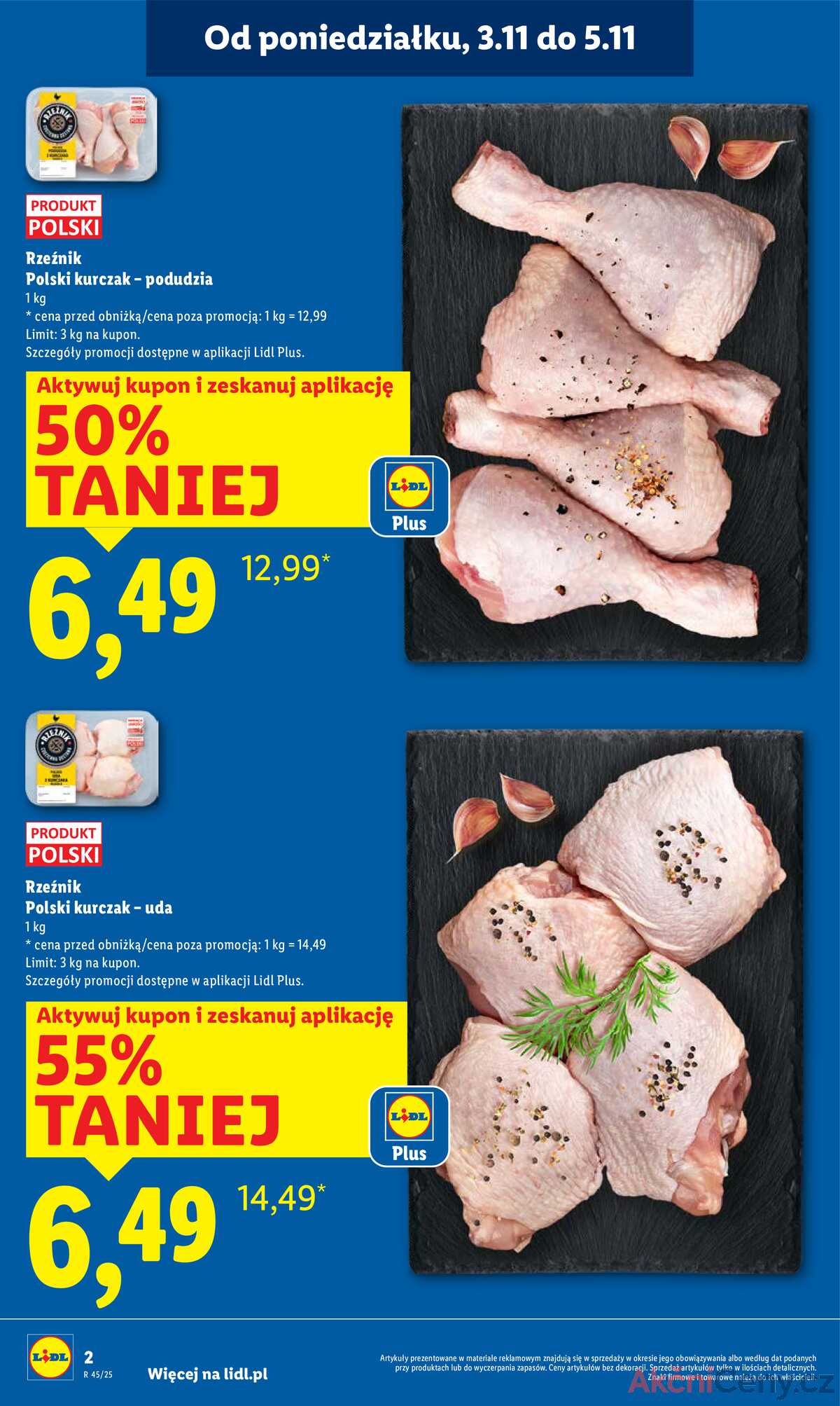 Leták Lidl Polsko 3.11.-5.11.2025 strana 2