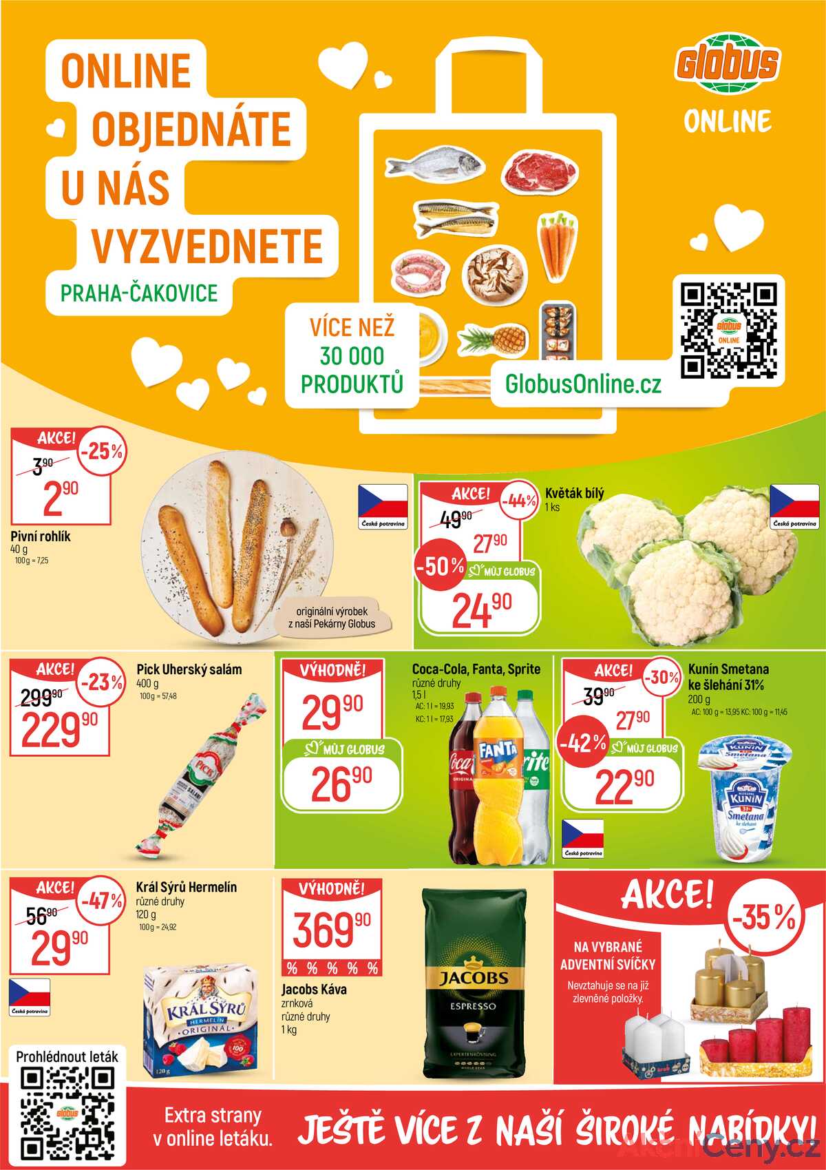 Akční leták Globus 5.11. - 11.11.2025 - Globus Praha - Čakovice strana 2