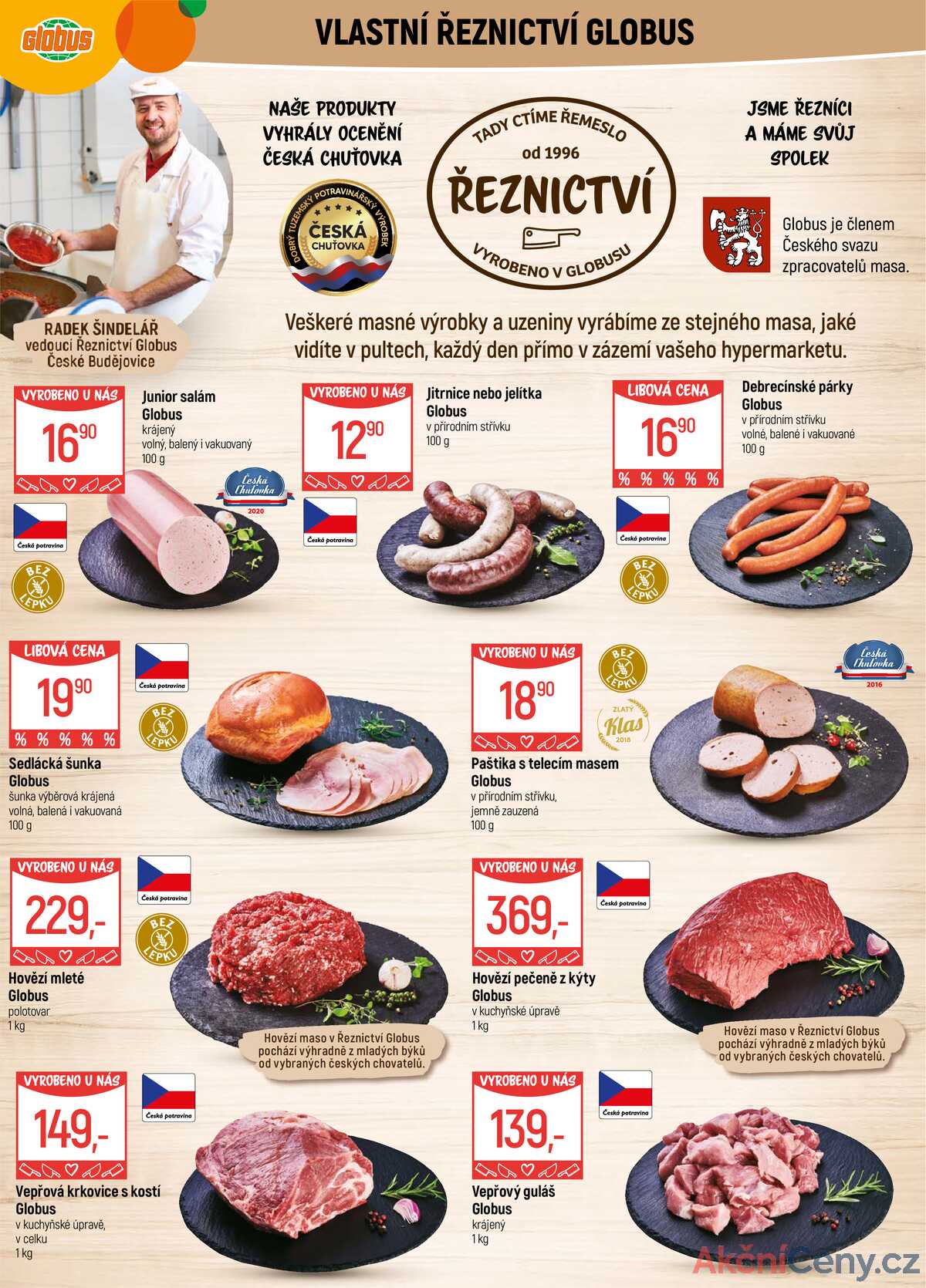 Akční leták Globus 5.11. - 11.11.2025 - Globus České Budějovice strana 5