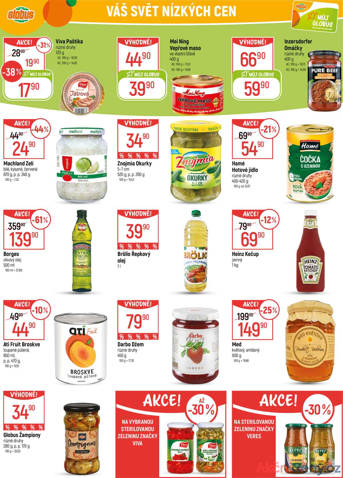 Akční leták Globus 5.11. - 11.11.2025 - Globus České Budějovice strana 22