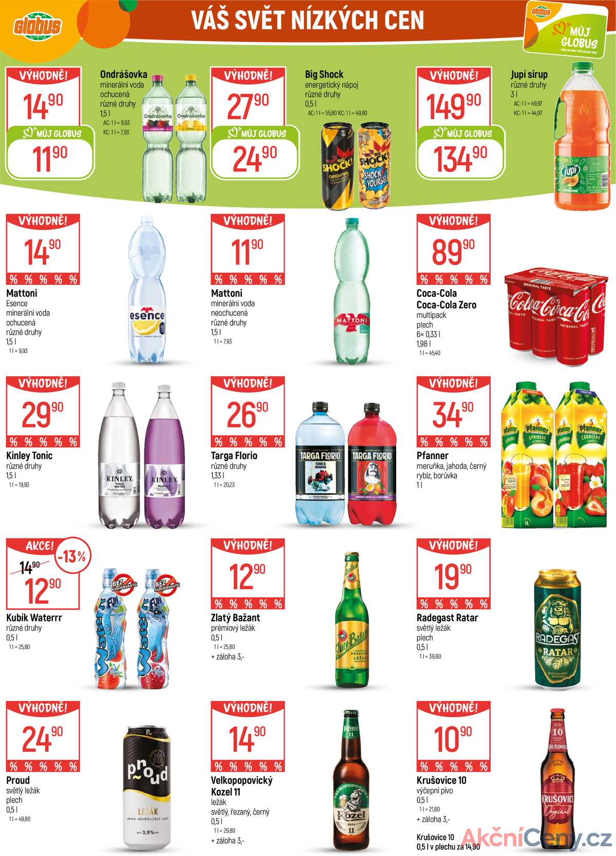 Akční leták Globus 5.11. - 11.11.2025 - Globus České Budějovice strana 31