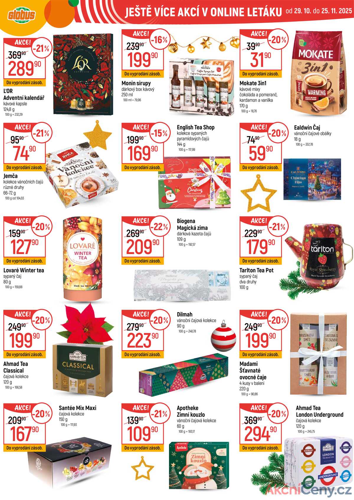 Akční leták Globus 5.11. - 11.11.2025 - Globus České Budějovice strana 40