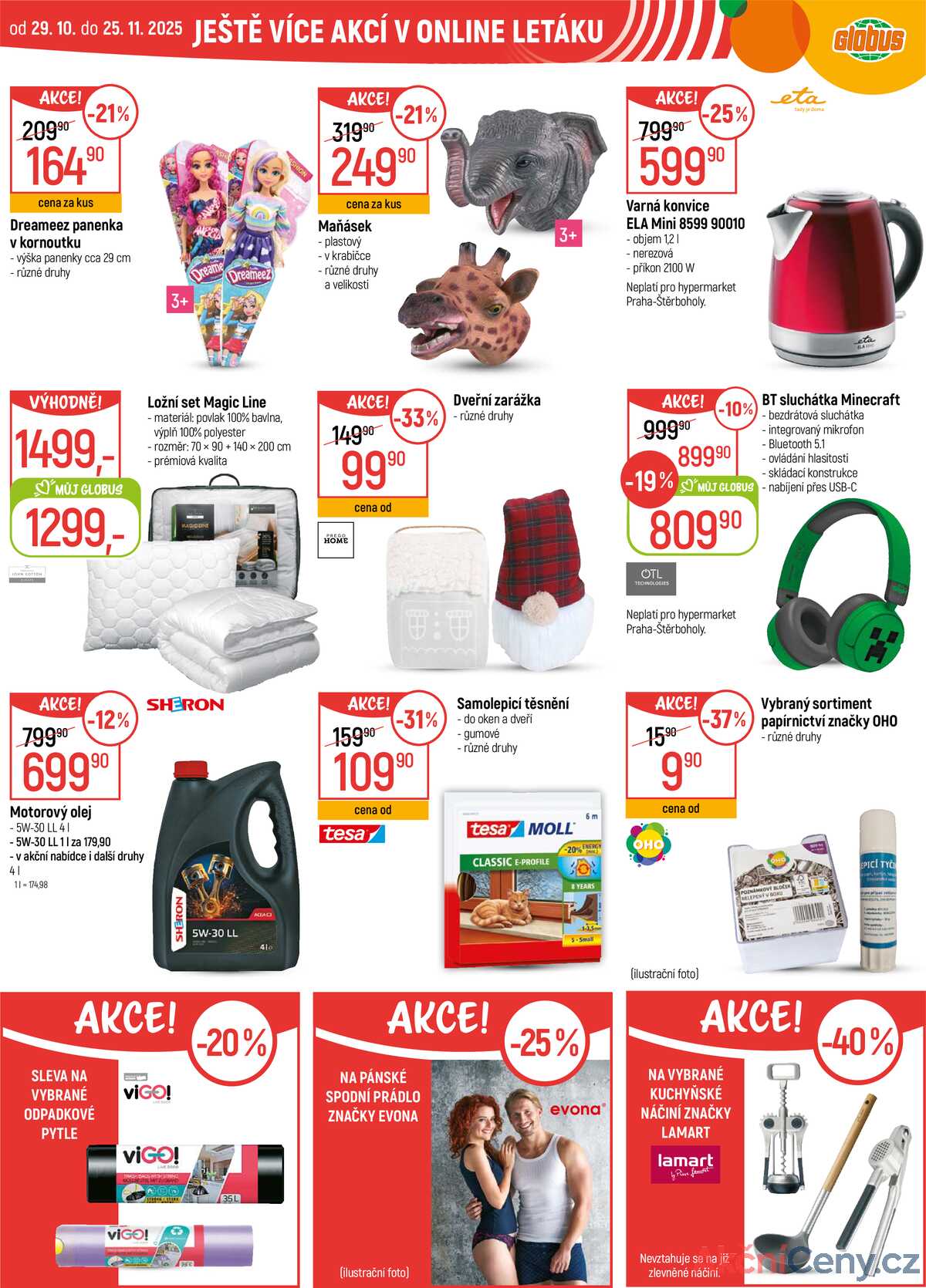 Akční leták Globus 5.11. - 11.11.2025 - Globus České Budějovice strana 45