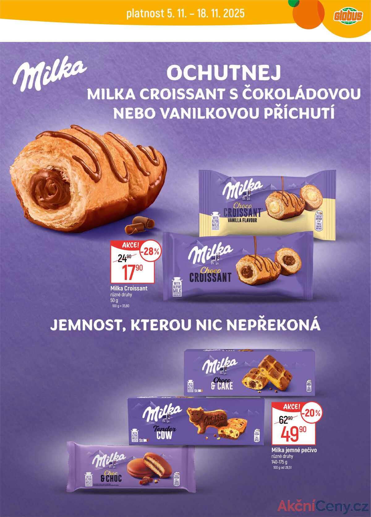 Akční leták Globus 5.11. - 11.11.2025 - Globus České Budějovice strana 3