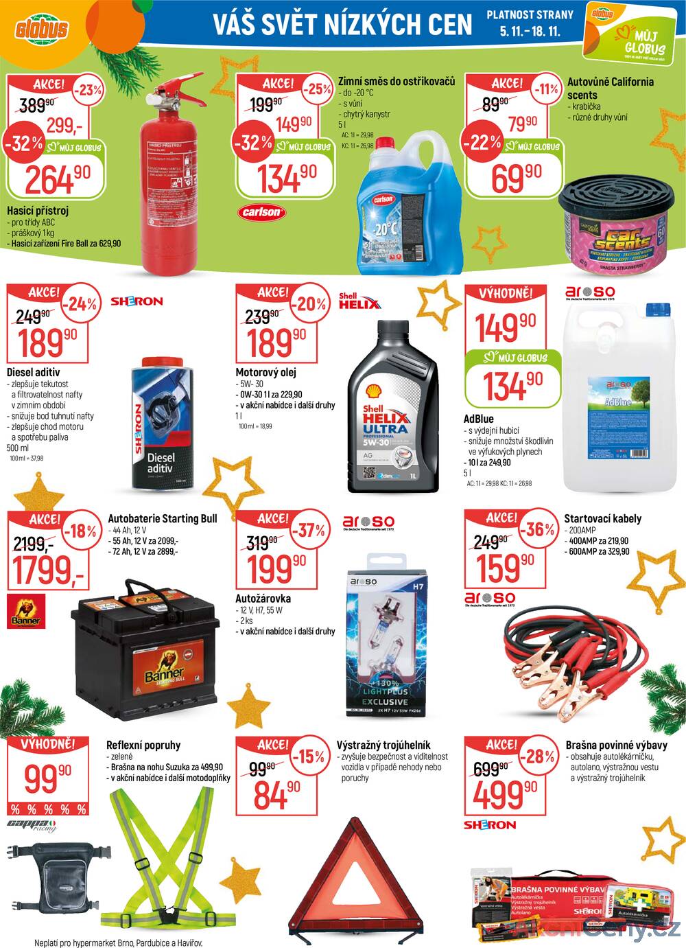 Leták Globus - Akční leták Globus 5.11. - 11.11.2025 - Globus Havířov - strana 36
