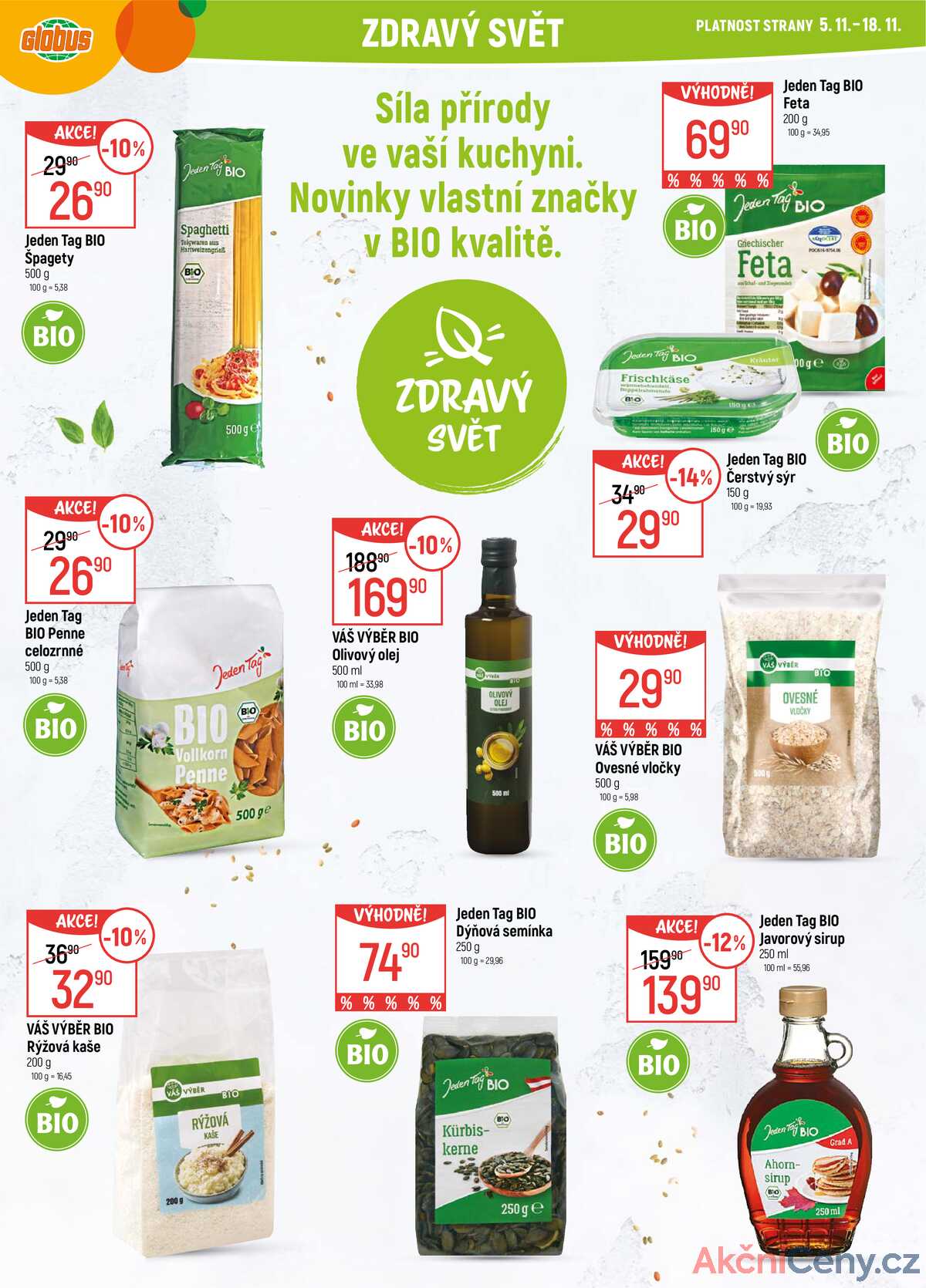 Akční leták Globus 5.11. - 11.11.2025 - Globus Opava strana 2