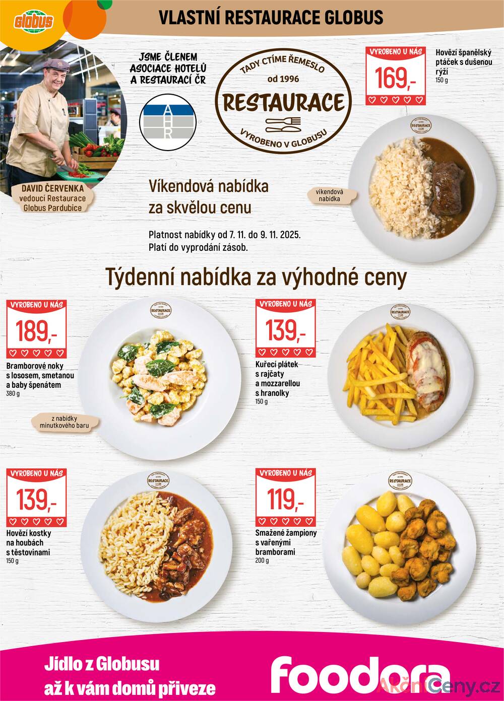 Leták Globus - Akční leták Globus 5.11. - 11.11.2025 - Globus Pardubice - strana 7