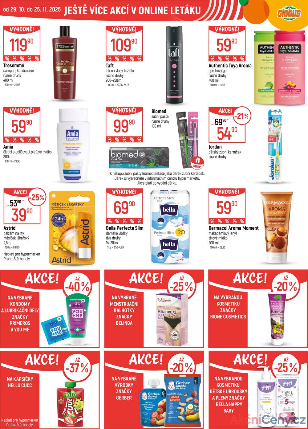 Leták Globus - Akční leták Globus 5.11. - 11.11.2025 - Globus Pardubice - strana 43