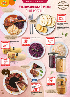 Akční leták Globus 5.11. - 11.11.2025 - Globus Trmice u Ústí nad Labem