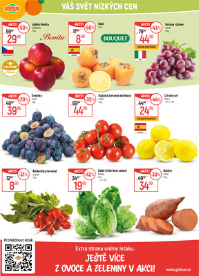 Akční leták Globus 5.11. - 11.11.2025 - Globus Trmice u Ústí nad Labem