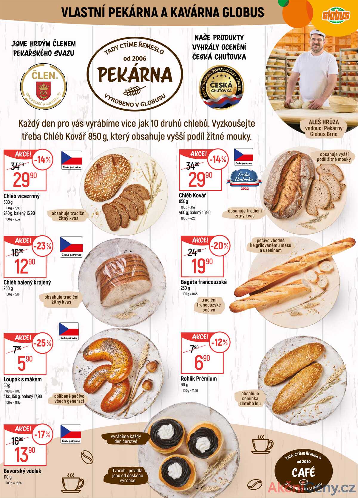 Akční leták Globus 5.11. - 11.11.2025 - Globus Brno Ivanovice strana 6