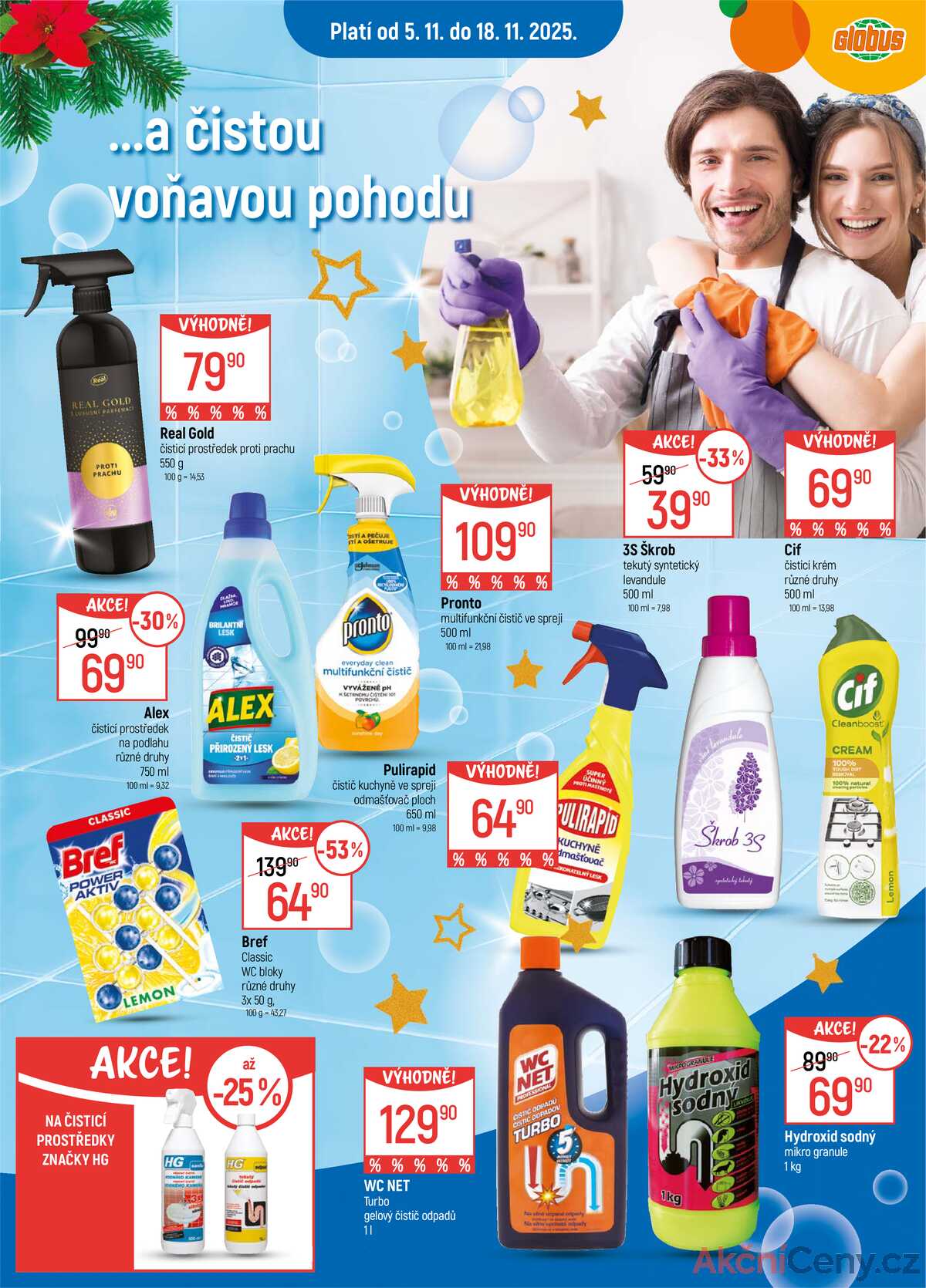 Akční leták Globus 5.11. - 11.11.2025 - Globus Brno Ivanovice strana 14