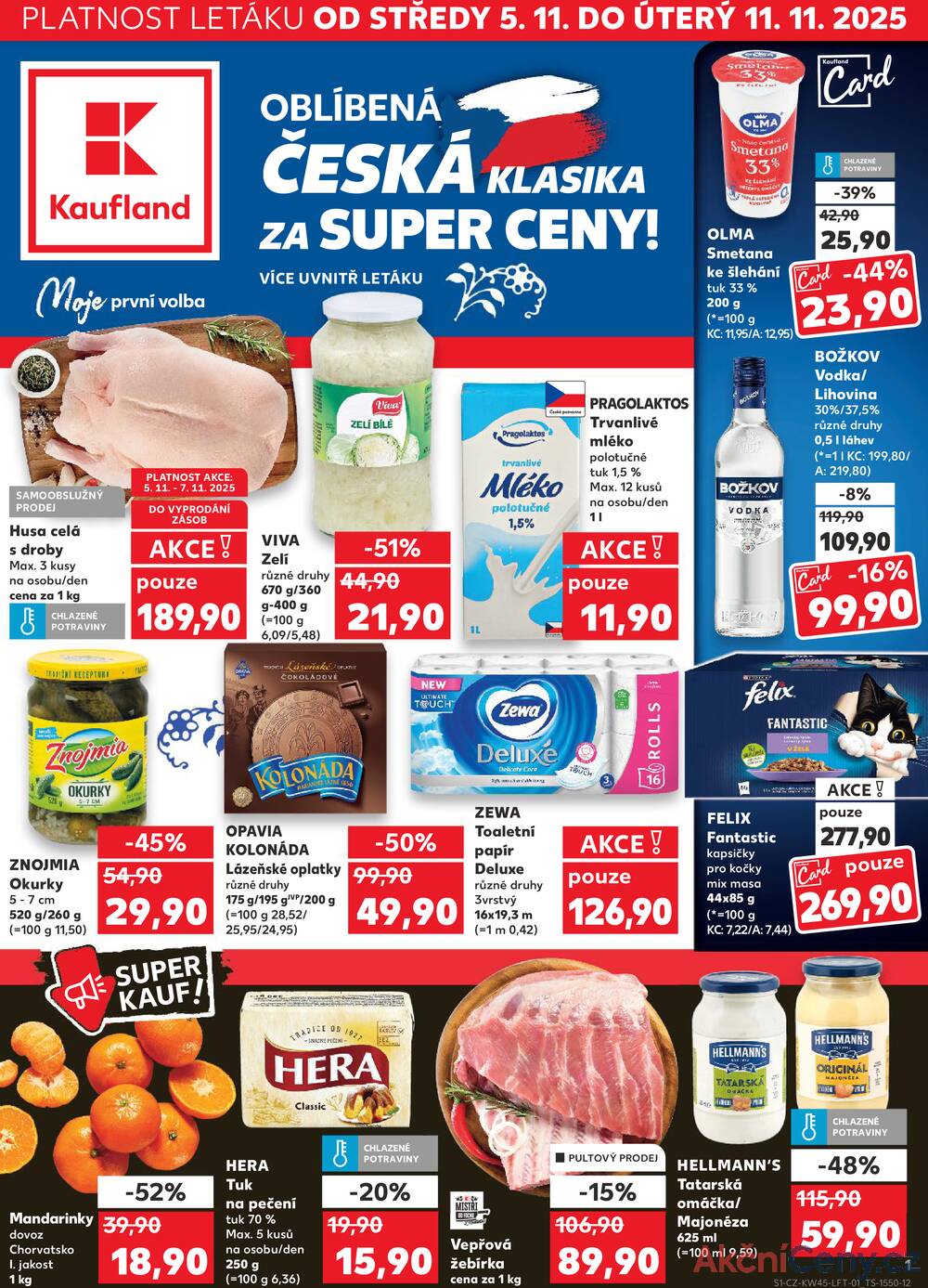 Leták Kaufland - Kaufland 5.11. - 11.11. - Kaufland - Prachatice - strana 1 Leták Kaufland - Kaufland 5.11. - 11.11. - Kaufland - Prachatice - strana 1